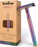 Metal Safety Razor | Rainbow | Saftey Razor for Men and Women | Bambaw