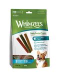 WHIMZEES By Wellness Stix, Natural and Grain-Free Dog Chews, Dog Dental Sticks for Small Breeds, 28 Pieces, Size S