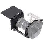 GH6 Cage, Hersmay Camera Cage with Mini Matte Box For Panasonic LUMIX GH6 Camera Body