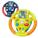 VikriDA Steering Wheel Toy for Kids Simulation Driving Car Toy with Light & Sound Mode Experience The Fun of Driving Car Toys - Little Driver Steering Wheel