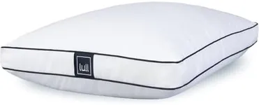 Lull Original Pillow | Machine Washable & Hypoallergenic Pillow w/Adaptive Fibers for Neck & Spine Support, 100 Night Trial (King)