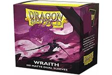 Dragon Shield AT-15056 Standard Size Dual Matte Wraith (100 Sleeves)