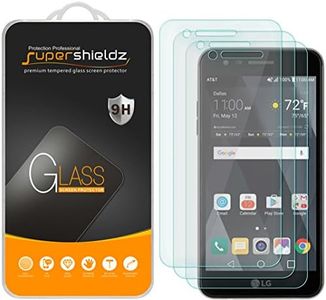(3 Pack) Supershieldz for LG Phoenix 3 (ATT) Tempered Glass Screen Protector, Anti Scratch, Bubble Free