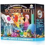 260+ Science Experiments - Over 120 pcs Science Kits for Kids Age 5-7-9-12, Boys Girls Pre School Chemistry Set & STEM Learning Educational Toys, Birthday Gifts Christmas Stocking Stuffers for Kids