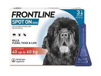 FRONTLINE Spot On Flea & Tick Treatment for XL Dog (40-60kg) 3 Pipettes