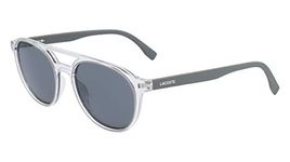 Lacoste L881S-057 Sunglasses for Men and Women Crystal/Grey