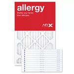 AIRx Filters 24x25x1 Air Filter MERV 11 Pleated HVAC AC Furnace Air Filter, Allergy 6-Pack, Made in the USA