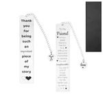 2Pcs Friend Bookmarks, Friendship Bookmarks for Women Book Lover Besties BFF Female Friend, Long Distance Friendship Bookmark Gifts for Birthday Graduation Thanksgiving Christmas