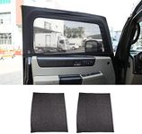 2PCS Car Rear Side Door Window Sun Shade for Hummer H2 2001-2009,Car Window Shade Block UV Rays/Sun Heat/Glare, Breathable Mesh Anti-Insect Net
