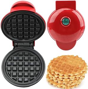 Mini Waffle Maker Non Stick Baking Pan Pancake Heating Breakfast Making Machine