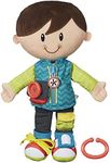 Playskool Dressy Kids Boy Activity Plush Stuffed Doll Toy for Kids and Preschoolers 2 Years and Up (Amazon Exclusive)