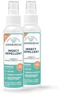 Wondercide - Mosquito, Tick, Fly, and Insect Repellent with Natural Essential Oils - DEET-Free Plant-Based Bug Spray and Killer - Safe for Kids, Babies, and Family - Cedarwood 2-Pack of 4 oz Bottle