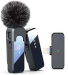 Kanget Dual Wireless Lavalier Microphones for iPhone, iPad - Crystal Clear Sound Quality for Recording, Live Streaming, YouTube, Facebook, Instagram etc.