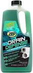 Zep Drain Defense Pipe Build-Up Remover - 64 Ounces - ZLDC648 - Professional Strength Liquid Pipe Build Up Remover,GREEN