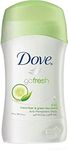 Dove Unisex Antiperspirant Stick Cucumber & Green Tea, 40G, 1 Count