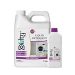 Diolty Liquid Detergent 5+1 Liter | Laundry Liquid for Fabric Daily Wash | detergent liquid for Top Load and Front Load Washing Machine | Balanced PH, Non-toxic (Lavender)