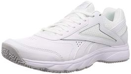 Reebok Men's Work N Cushion 4.0 Walking Shoe, White, 11.5 UK