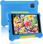 ZOFYWNAS Kids Tablet 7 inch,Android 12 Tablet for Kids,32GB ROM 128GB Expand,Parental Control,Kids Software Pre-Installed, Dual Camera,Android Learning Tablet(Blue)