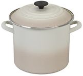 Le Creuset Meringue Enamel on Steel 8 Quart Stockpot
