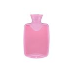 Fashy Rose Single Ribbed Hot Water Bottle, 0.8 Litre