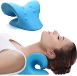 Hasht Neck and Shoulder Relaxer, Cervical Traction Device for Neck Pain Relief- TMJ Pain Relief and Cervical Spine Alignment- Premium Occipital Neuralgia Pillow- Chiropractic Pillow Neck Stretcher