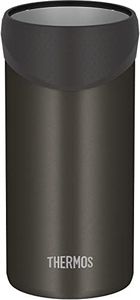 Thermos JDU-500 DBW Insulated Can Holder for 16.9 fl oz (500 ml) Cans, 2-Way Type, Dark Brown