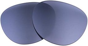 LenzFlip Lenses Compatible with Ray Ban Erika RB4171 Polarized Replacement lenses - Multiple Options (Silver Mirror, Gray w/Silver Mirror Polarized)