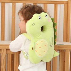 Baby Head Protector Backpack - Soft & Lightweight Head Protection Pillow for Bebe Walking and Crawling(Dinosaur)