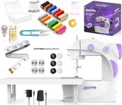 JAXHOM Advance Sewing Machine Electric I Sewing Machine With Table Set I Mini Silai Machine With Focus Light, Foot Pedal, Adapter And Sewing Kit I Stitching Machine For Home Tailoring (Set-1)