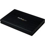 StarTech.com S2510BMU33 2.5" Hard Drive Enclosure - Supports UASP - SATA 6Gbps - USB 3.0 External Hard Drive Enclosure - SSD/HDD Enclosure