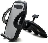 System-S Car Universal CD Slot Mount Holder, Mount (Approximately 70 mm - 95 mm), for Mobile Phones, Smartphones, SAT NAV, GPS