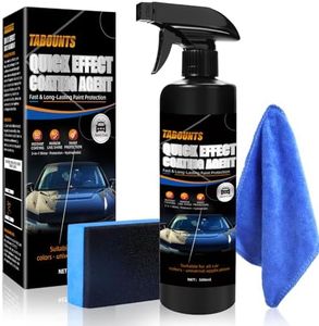 500ML Car Coating Spray-Quick Effect Coating Agent for Most Vehicle Finishes - Helps Refresh Exterior Gloss & Reduce Surface Buildup for Long-Lasting Polish Spray Wash (4)