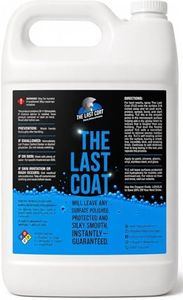 The Last Coat Ceramic Coating Spray & Sio2 Based Car Wax - Hydrophobic Formula and Uv Protectant Wax for Car, Also Long Lasting Coat, Ceramic Spray 128(Oz)