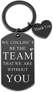 Davrock Gifts For Boss Gifts For Boss Women Men Manager Gifts Coworkers Employees Work Team From Boss In Bulk Going Away Thank You Retirement We Are Without You Keyrings