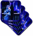 3dRose CST_25824_3 Coasters, Mutli-