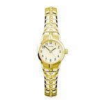 Sekonda Classic Newton Ladies 19mm Quartz Watch in Cream with Analogue Display, and Gold Stainless Steel Strap 40679