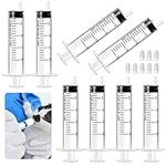 8 Pcs Plastic Syringes 20ml Syringe For Measuring and Dispensing Fluids Pets Feeding Syringes Watering Plants Syringes Industrial Use Syringes For Art and Craft Projects