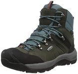 KEEN Women's Revel 4 Polar Mid Height Waterproof Snow Boot, Magnet North Atlantic, 6.5 UK