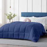 MammaYo Razzai Summer Season 100 GSM Ac Comforter Super Soft Fluffy Comforter (92" x 106" Inches/233cm x 269cm) - King Size Comforter|Medium Blue