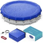 POOLHACKER 2025 Upgrade 24 ft Round