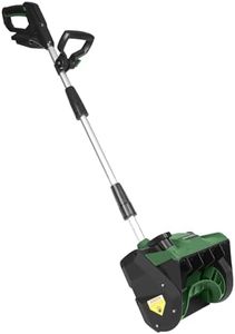 Excited Work Cordless Snow Blower (No Battery) Compatible with Dewalt 20V Max Battery, 12-Inch Cordless Snow Shovel with Aluminum Tube, Adjustable Front Handle, 6" Depth, 23 FT Snow Throwing Distance