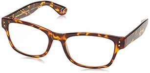 Foster Grant Unisex-Adult Conan Multifocus Glasses Reading, Shiny Tortoise, 54 mm