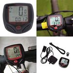 Niralasa Cycle Speedometer Odometer Bicycle Cyclometer Meter Digital 14 Function Waterproof Bicycle Speedometer Wired Cyclometer