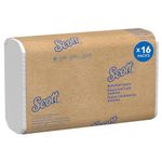 Scott® Multifold Paper Towels (01840), with Absorbency Pockets™, 9.2" x 9.4" Sheets, White, Compact Case for Easy Storage, (250 Sheets/Pack, 16 Packs/Case, 4,000 Sheets/Case)