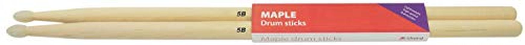 Chord | Maple Drums Sticks Supplied in Pairs | 5B - Nylon