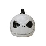 Disney Nightmare Before Christmas Jack Figural Cookie Jar or Candy Jar | Cute Ceramic Housewarming Gifts For Men and Women And Kids | Official Licensee | 1 Set