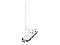 TP-Link 150Mbps High Gain Wireless USB Adapter for PC, Desktop and Laptops (TL-WN722N) - USB WiFi N Dongle, Support Windows 10/8.1/8/7/XP, Mac OS 10.9 -10.15, Linux Kernel 2.6.18-4.4.3, White