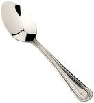 Olympia C130 Bead Stainless Steel Cutlery Tea Spoon (Pack of 12), Silver