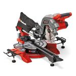 Einhell Cordless Sliding Mitre Saw 36V Power X-Change, 216mm Drag, LED, Laser Guide, 305mm Drag, 45° Mitre, +/-47° Bevel, Single Bevel Circular Saw, Without Battery TE-SM 36/8 Li