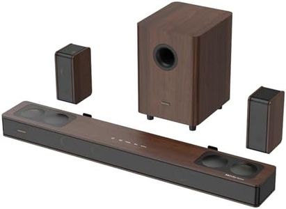 Flagship 5.3.4 Soundbar with Dolby Atmos, 800W Sound Bar for TV with Subwoofer, 2 Wireless Rear Speakers, BassCoupling Tech for 28Hz Depth, Home Theater Surround Sound System Works eARC, BT 5.4